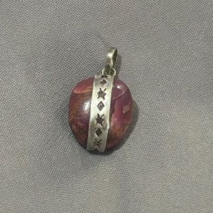Uncut Ruby Pendant